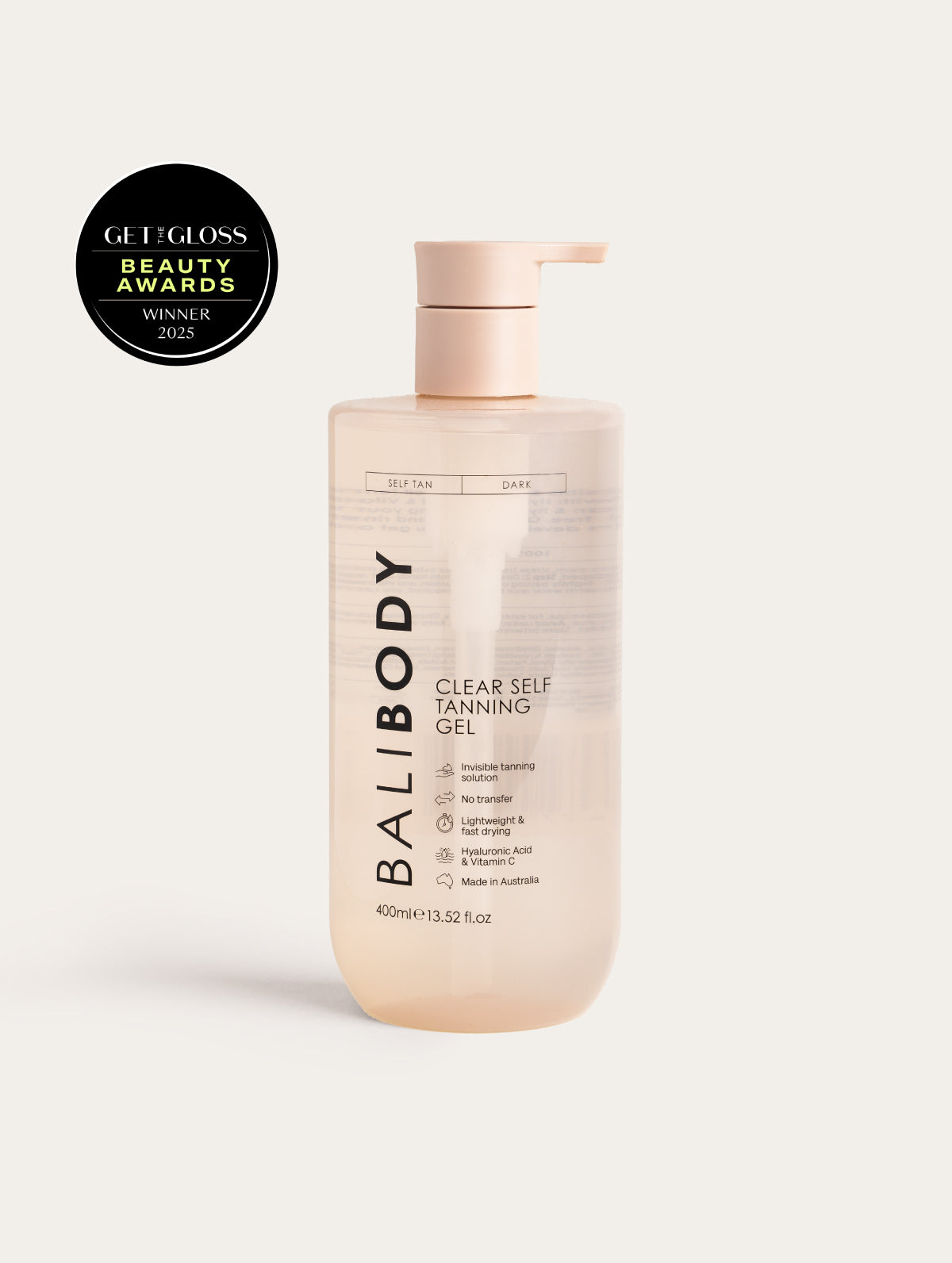 BALI BODY バリボディ　bali body Clear Self Tanning Gel - Rinse-Free Formula - Bali Body CA