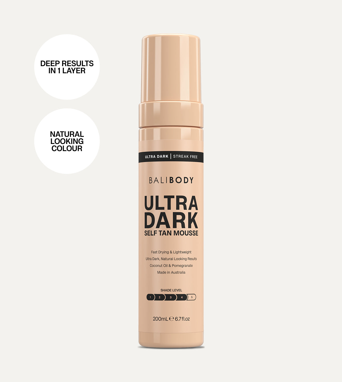 Ultra Dark Self Tanning Mousse
