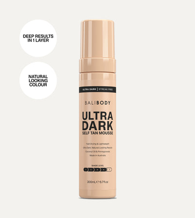 Ultra Dark Self Tanning Mousse