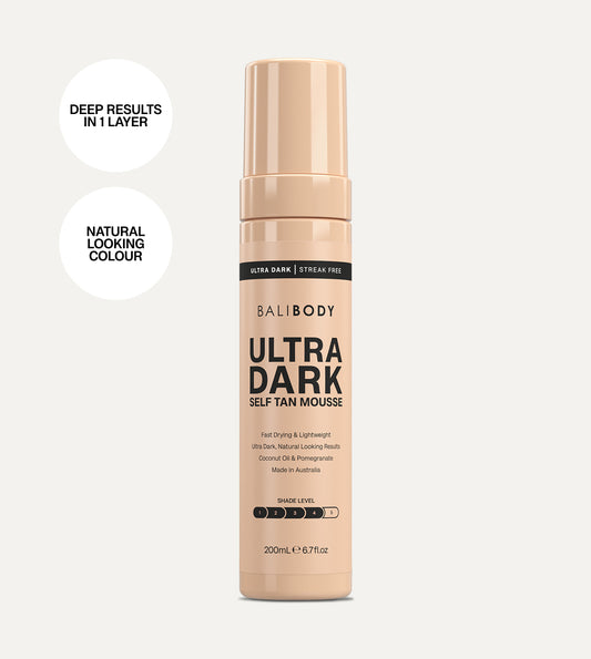 Ultra Dark Self Tanning Mousse