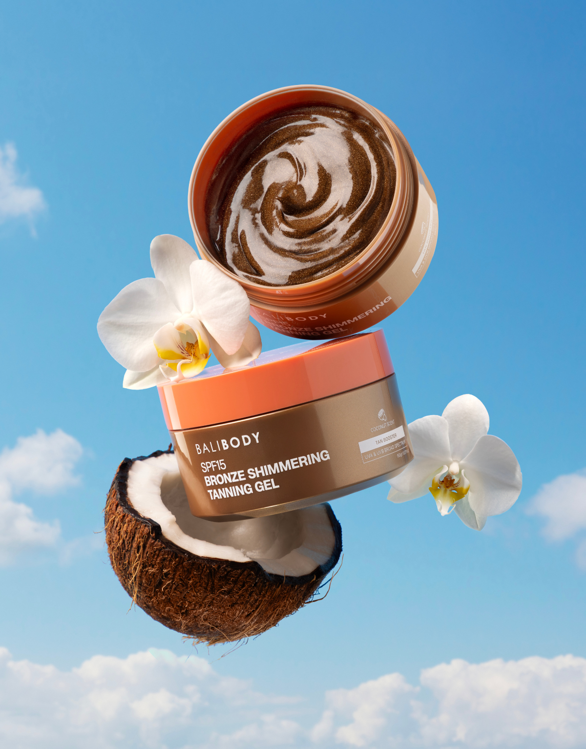 Shimmering Tanning Gel SPF15