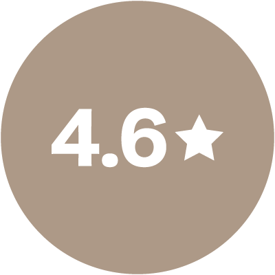 4.6 out of 5 star average
