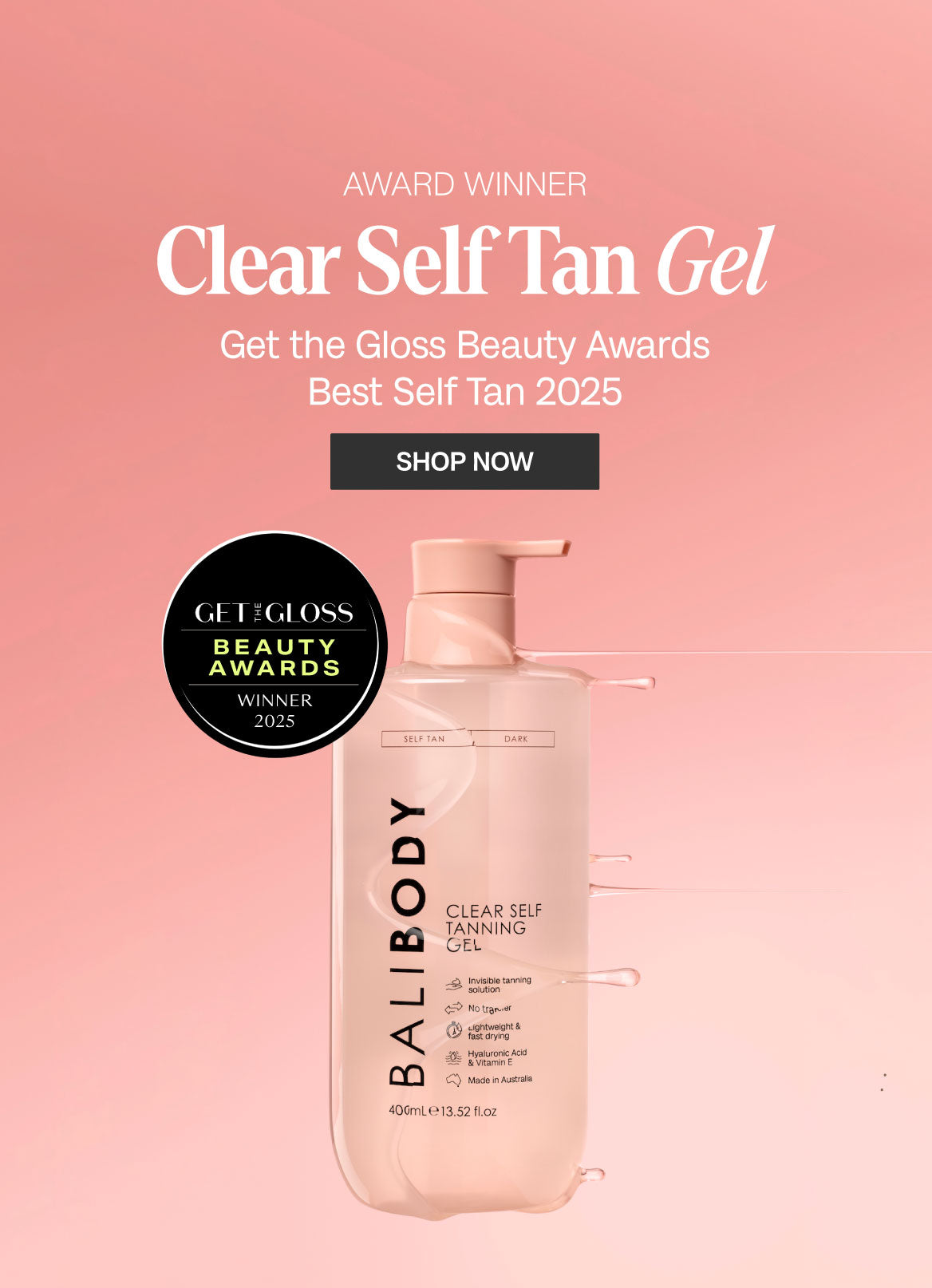 Natural Tanning Oil, Self Tan & Skincare Range – Bali Body CA