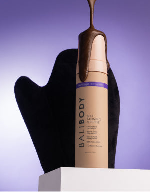 Deep Violet Self Tan Mousse - Ultra Dark Violet Tan - Bali Body